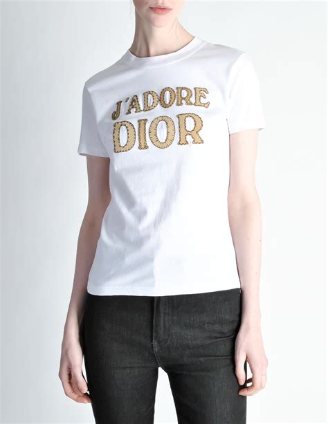 tee shirt christian dior|Christian Dior ladies t shirt.